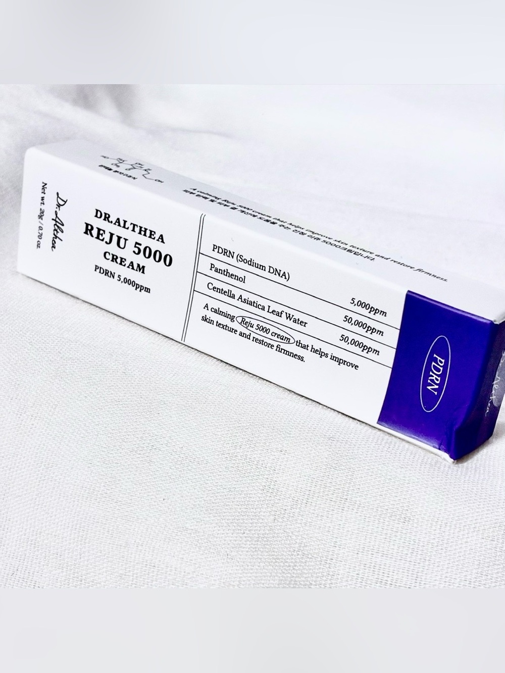 Dr. Althea PDRN Reju 5000 Cream 20g - K Beauty Anti-Aging & Barrier Repair